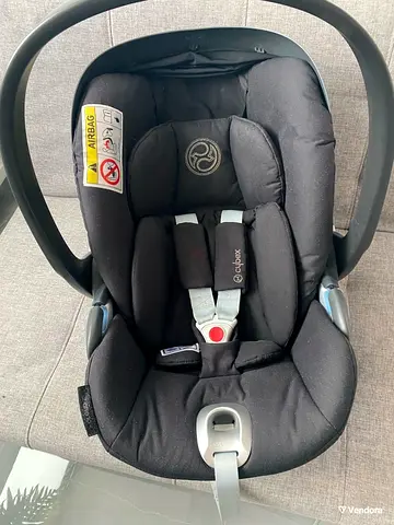 Used Cybex Cloud Z i-Size platinum car seat/ baby carrier