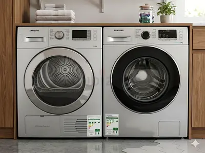 Samsung washer 8kg dryer 8kg