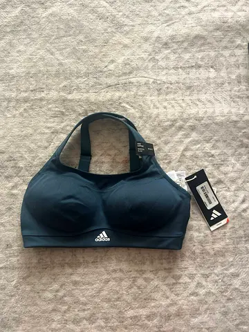 XS Brand NEW Adidas Padded Sports Bra, Teal Green