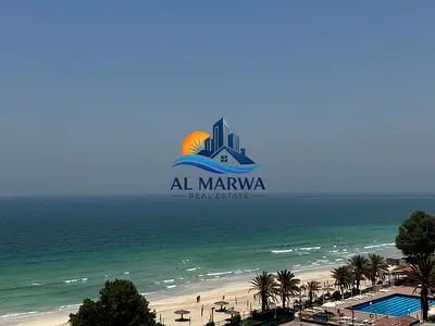 Beach View || Luxury 2BR + Maids Room || Private Beach || Chiller Free || Parking Free || All Ameni