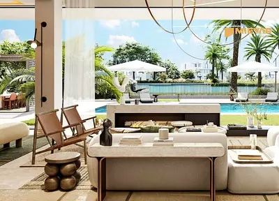 4BR Villa | Palmiera 3 | Pool & Park Views | Furnished Interiors