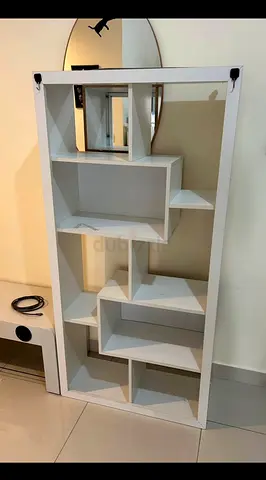Stylish white IKEA storage cabinet White . Perfect  condition , no issues . Location Jaddaf .