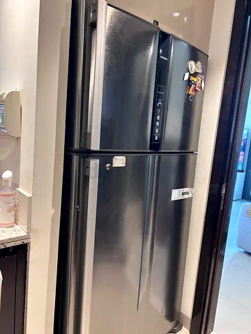 Hitach  Stainless Steel Refrigerator - very good Condition