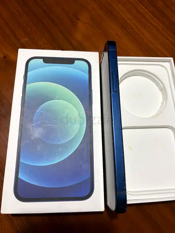 iPhone 12 Blue with box — Good working condition