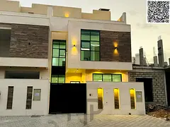 Luxury villa in Al-Haliou, 5 rooms and a roof, including registration, at an attractive price and wi