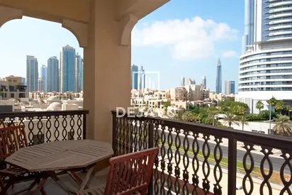 Wooden Elegance | 3BR+Maid | Partial Burj View I Currently Rented