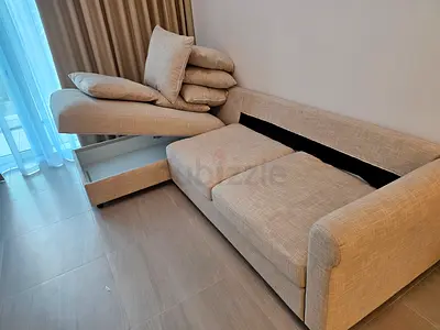 Ikea vimle L shape sofa bed Beige Excellent Condition like new Condition