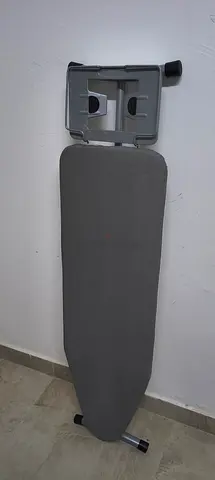 Sturdy Adjustable Ironing Board with Cover - Good Condition