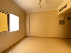Spacious studio apartment available in Mujarah central ac end gas family building