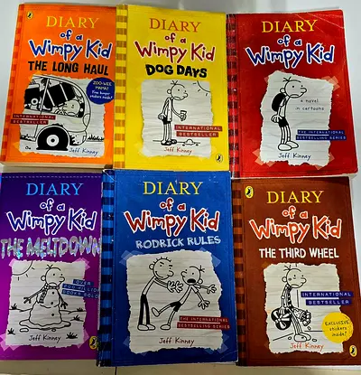 Books - Dairy of a Wimpy Kid
