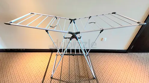 Foldable Drying Rack - Lightweight Metal Clothes Airer