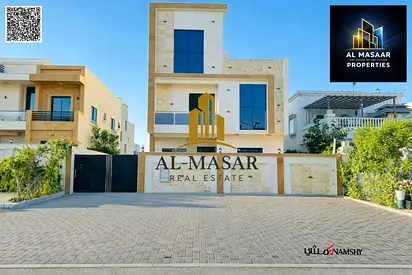 فيلا ممتازه طابقين وروف مسبح خاص مصعد داخلي 6غرف نوم ماستر تملك حر لجميع الجنسيات