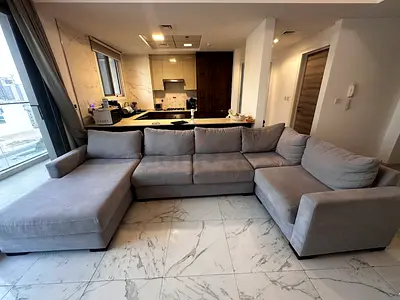 Large 4 Piece U Shaped Sofa Set