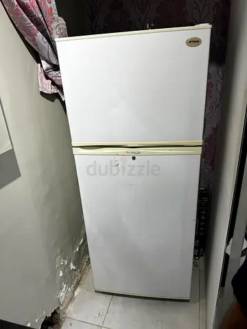 Used Top-Freezer Refrigerator - Compact White Fridge Aftron brand