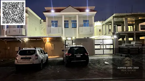 Beautiful 3BR Master Villa with Massive Yard & Maid's Room for Rent in Al Zahiya Ajman - Near Al Ka