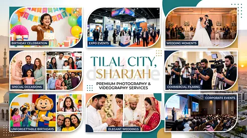 📷 Creative Photography, Brand Videography  Premium Digital Content Services | Tilal City, Sharjah