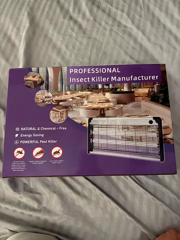Professional Electric Insect Killer - Used once, in Box