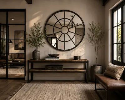 Marina Home Round Mirror