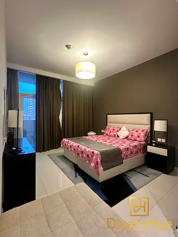 STYLISH 1BR HOTEL APARTMENT in TOWER 108, JVC | FULLY FURNISHED | LUXURY LIVING with RESORT-STYLE A