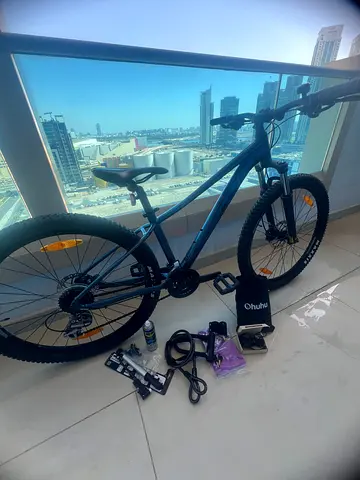 Womens Liv Tempt 2 Mountain Blue Bike Size S 27.5 Inch Frame with Accessories