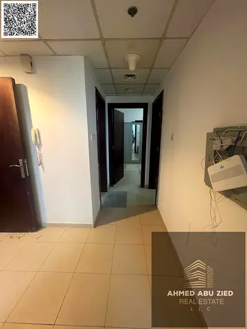 Fully Furnished 2BR Apartment for Rent in City Tower Ajman - Closed Kitchen - Storage Room & Balcon