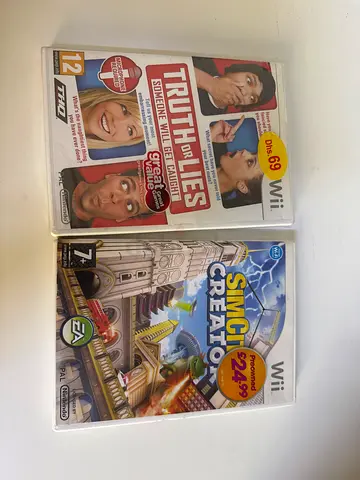Nitendo Wii Truth or lies? And Sim city Creation