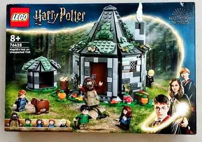 Retired 76428 LEGO@ Harry Potter Hagrids Hut: An Unexpected Visit (896 pcs)