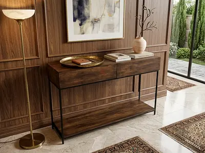 West elm console 137x45 height 86 cm