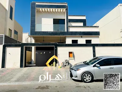 For sale: Modern villa in Al Yasmin, 4 bedrooms with a roof terrace, super deluxe finishing, freeho
