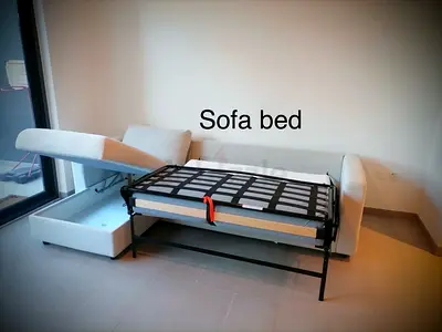 As perfect condition marina home lshape sofabed