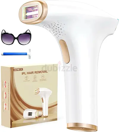 ZKMAGIC IPL Laser Hair Removal Device with 3 Advanced HR/SC/RA Functions and 9 Energy Levels, 999,90