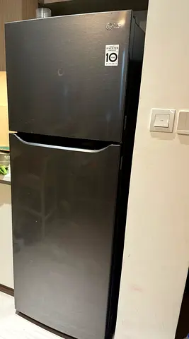 LG fridge silver for sale
