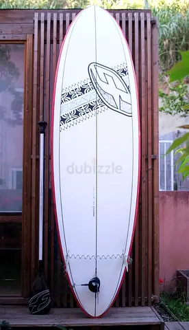 white F-One Manawa stand up paddleboard
