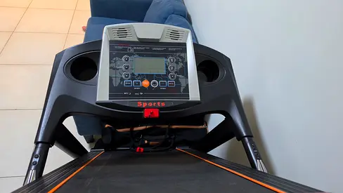 Foldable Treadmill with Console and Safety Key - Good Working Condition