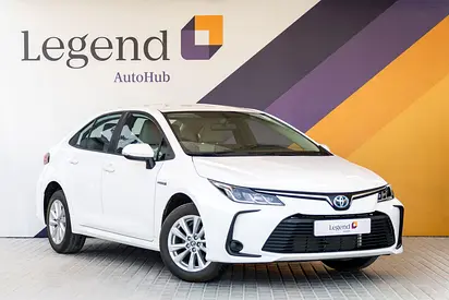 AED 1,232 Monthly l 2024 Toyota Corolla Hybrid 1.8L l GCC l Zero Down Payment l 1 Year Warranty