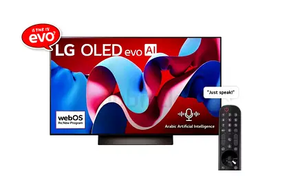 LG 65 inch OLED evo C4 model 2025