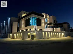 Luxury villa ready to move in for sale in Al Helio 2 – Ajman | Private pool, elevator and luxury f
