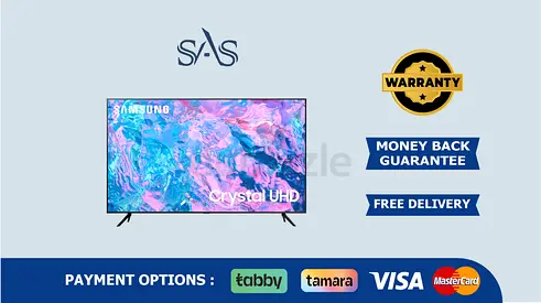 Samsung 85 inch Tv Crystal 4k UHD Smart Tv | New - Fast Delivery | Warranty | 85CU7000