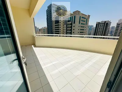 LARGEST TWO BEDROOMS APARTMENT FOR ANNUAL RENT LUXURIOUS AND DISTINCTIVE EXCELLENT TOWER LARGE TERRACE MASTER MAID ROOM SPACIOUS BRIGHT KITCHEN