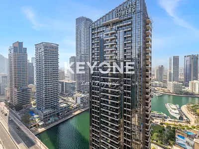 Upgraded 2-Bed Apartment | Stunning Marina View | High Floor | High ROI