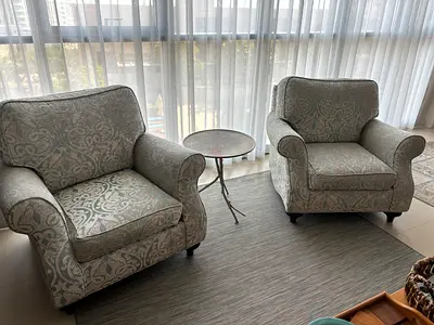 Pair of armchairs