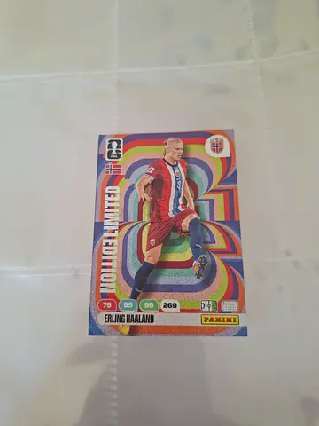 Panini Limited Edition Football Sticker Card - Erling Haaland