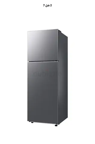 Samsung 2-Door Top Freezer Refrigerator - Grey, Good Condition