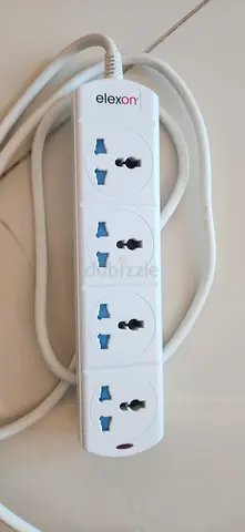 Elexon 4-Socket Power Strip with 1.5m Cable - Good Condition