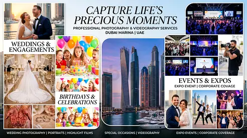 🌟 Professional Photography  Videography Services in Dubai Marina | Content That Gets Attention