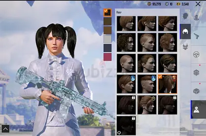 PUBG RAREST ACCOUNT ⭐️ ALL FACES AND HAIR  ⭐️ GLACIER MAX ( Face to face deal possible ) ❤️