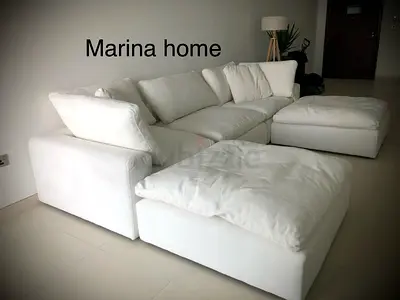 As perfect condition marina home five pieces sofa