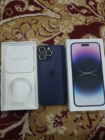 iPhone 14 Pro 512gb Deep Purple - Excellent Condition with box offer Eid price