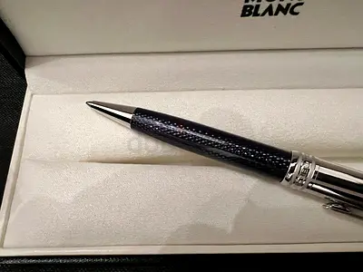 BRAND NEW IN BOX Montblanc Meisterstück Doue Blue Hour Classique Rollerball Pen with Papers
