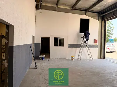 Al Qusais 12,000 sq. Ft total plot area with built-in warehouse, office, toilet and pantry